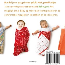 BBNC livre bébé Baby-gami avec conseils et illustrations d'emmaillotage