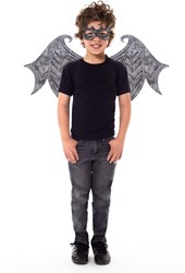 Little Adventures jouet dragon - Ensemble ailes de dragon noires et masque pour enfants