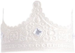 Little Adventures couronne jouet - Silver Royal Full Crown pour enfants