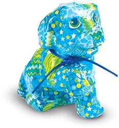Melissa & Doug kit créatif chien en papier-mâché avec autocollants et colle pailletée