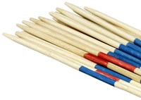 Mikado XL jeu d'adresse en bois 50 cm pour enfants et adultes-3