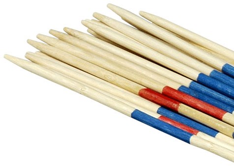 Mikado XL jeu d'adresse en bois 50 cm pour enfants et adultes-3