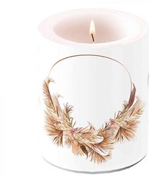 Ambiente bougie décoration anneau pot-pourri paraffine 75h de combustion