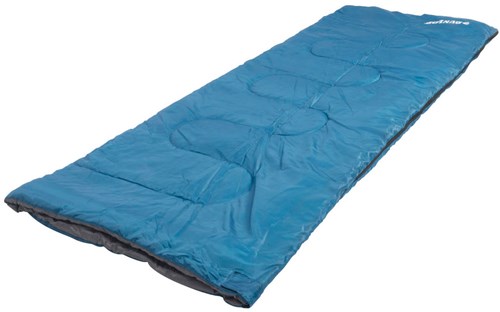 Edco sac de couchage léger polyester bleu 190x75 cm camping-2