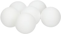 Balles de tennis de table blanches plastique 40 mm lot de 6 balles ping-pong-2