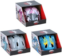 Edco casque enfant 3D animal casque vélo multicolore pour enfants
