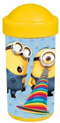 Gobelet Minions avec couvercle - gobelet bleu pour enfants