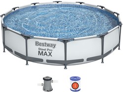 Ensemble de piscine Steel Pro Max Frame, bœuf 366