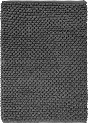 Dutch House tapis de bain anthracite 60x90cm - tapis antidérapant salle de bain