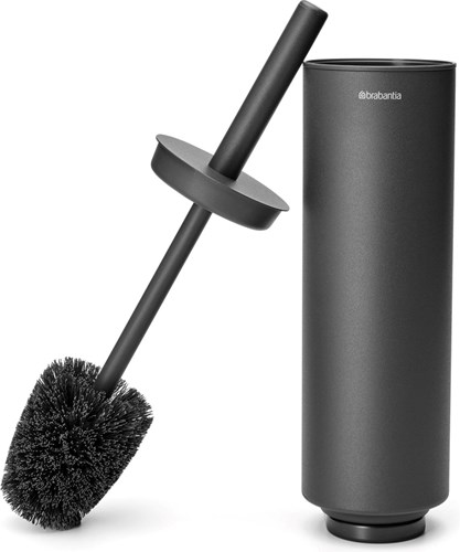 Brabantia brosse de toilette avec support - MindSet gris accessoire salle de bain
