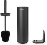 Brabantia brosse de toilette avec support - MindSet gris accessoire salle de bain-2