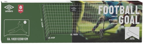 Grand but de football métal noir cage de foot pour jardin et entraînement