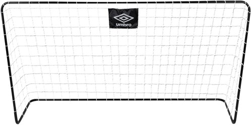 Grand but de football métal noir cage de foot pour jardin et entraînement-2