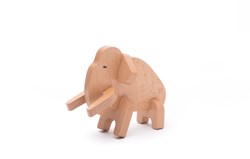 Bajo jouet mammouth figurine éducative en carton pour enfants
