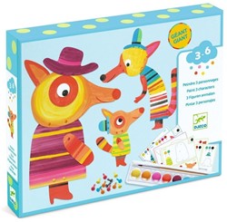 Set de peinture Djeco Family Fox