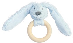 Anneau de dentition en bois FSC Happy Horse lapin bleu Richie 