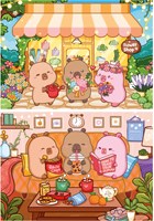 Educa puzzle Capyfun - 2 puzzles en carton de 48 pièces chacun-2