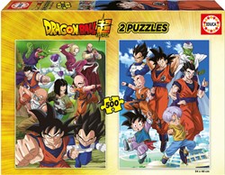 Educa puzzle Dragon Ball - 2 x 500 pièces - Cartoon Anime