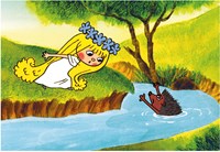 Dino puzzle Fairy Tales 48 pièces - puzzle enfant conte de fées-2