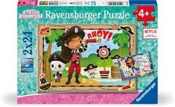Ravensburger puzzle Gabby's Dollhouse - Puzzle enfant - 2x24 pièces