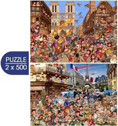 Grafika puzzle L'Art de François Ruyer 500 pièces puzzle adulte