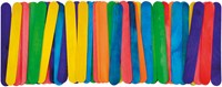 Eduplay bâtonnets en bois grands colorés - set créatif pour enfants