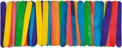 Eduplay bâtonnets en bois grands colorés - set créatif pour enfants