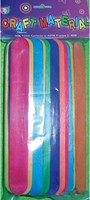 Eduplay bâtonnets en bois grands colorés - set créatif pour enfants-3