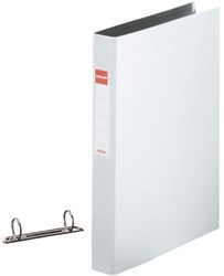 Esselte classeur A4 2 anneaux blanc plastique 25mm durable