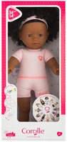 Corolle poupée bébé Pauline 36cm - poupée cheveux bouclés parfum vanille-2