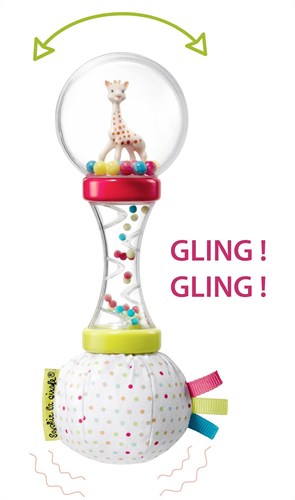 Vulli Sophie la Girafe hochet maracas doux jouet bébé sensoriel-2