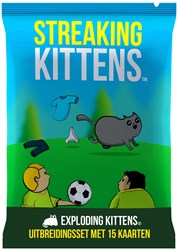 Asmodee Streaking Kittens extension jeu de cartes Exploding Kittens FR