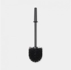 Brabantia brosse de toilette brosse de rechange noire - Collection ReNew