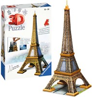 Ravensburger Puzzle 3D Tour Eiffel - 216 Pièces Construction-3