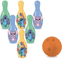 Mondo set de bowling Stitch pour enfants - jouet en plastique coloré