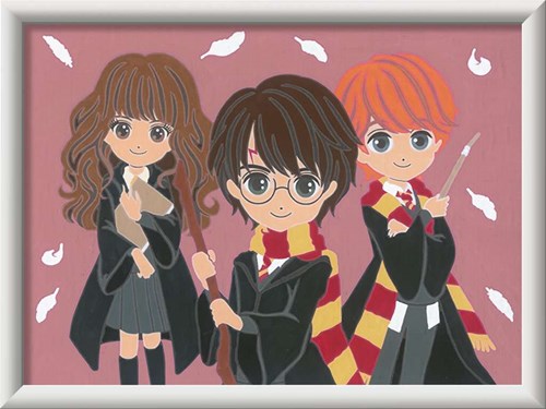 Ravensburger Harry Potter peinture par numéros - The Magical Trio-2