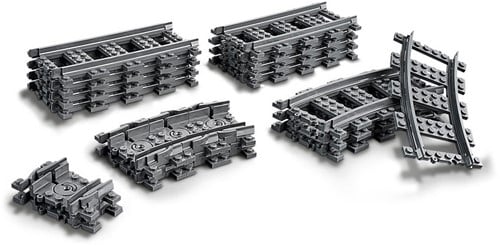 LEGO City Pack de rails - 60205-3