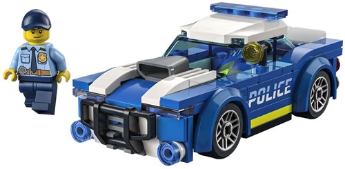 LEGO City Voiture de Police set de construction - jouet véhicule 60312-3