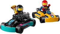 LEGO City voitures de course jouet et karts - set de construction 60400-2