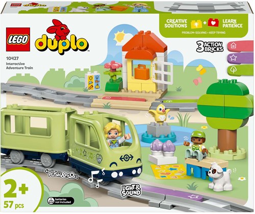LEGO DUPLO train jouet train d’aventure interactif 10427 set
