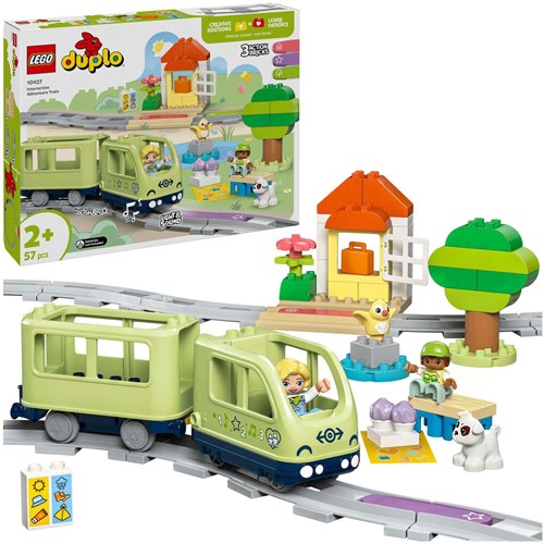 LEGO DUPLO train jouet train d’aventure interactif 10427 set-3