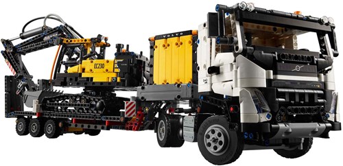 LEGO Technic véhicules de construction Volvo camion FMX et pelleteuse EC230 set-2