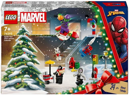 LEGO Marvel Spider-Man - Calendrier de l'Avent 2024 - Set de construction - Cadeau de Noël-2