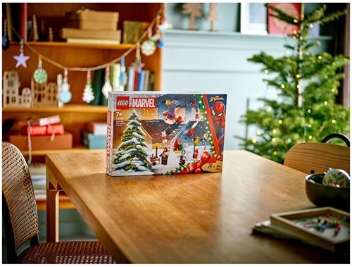LEGO Marvel Spider-Man - Calendrier de l'Avent 2024 - Set de construction - Cadeau de Noël