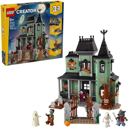 LEGO Maison hantée à construire - jouet effrayant pour enfants-3
