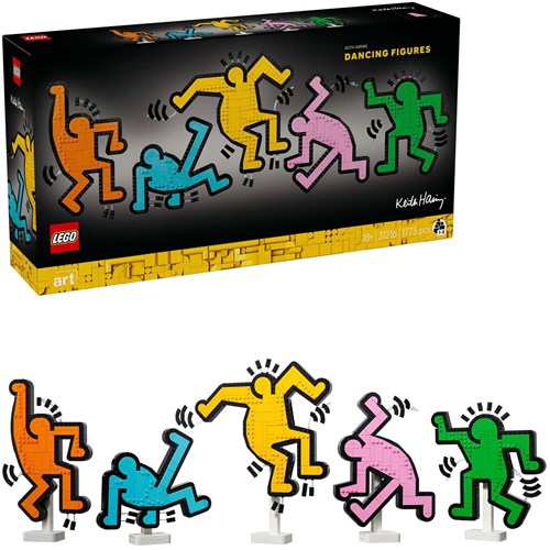 LEGO Art 31216 Keith Haring Dansende Figuren-3