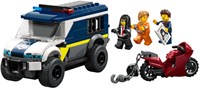LEGO City fourgon de transport de prisonniers jouet police-2