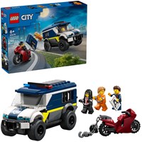 LEGO City fourgon de transport de prisonniers jouet police-3