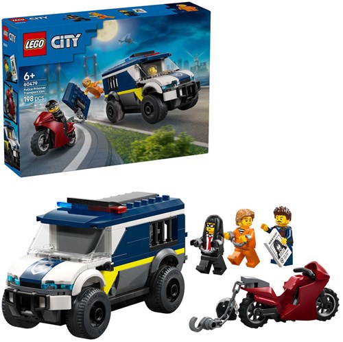 LEGO City fourgon de transport de prisonniers jouet police-3
