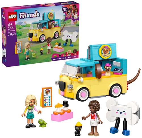 LEGO Friends fourgonnette accessoires pour animaux - jouet soin des animaux-3